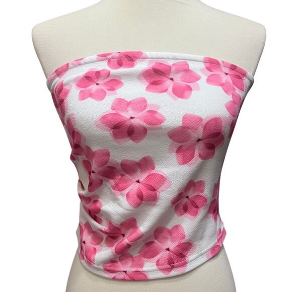 Floral Tube Top - Picture 1 of 3